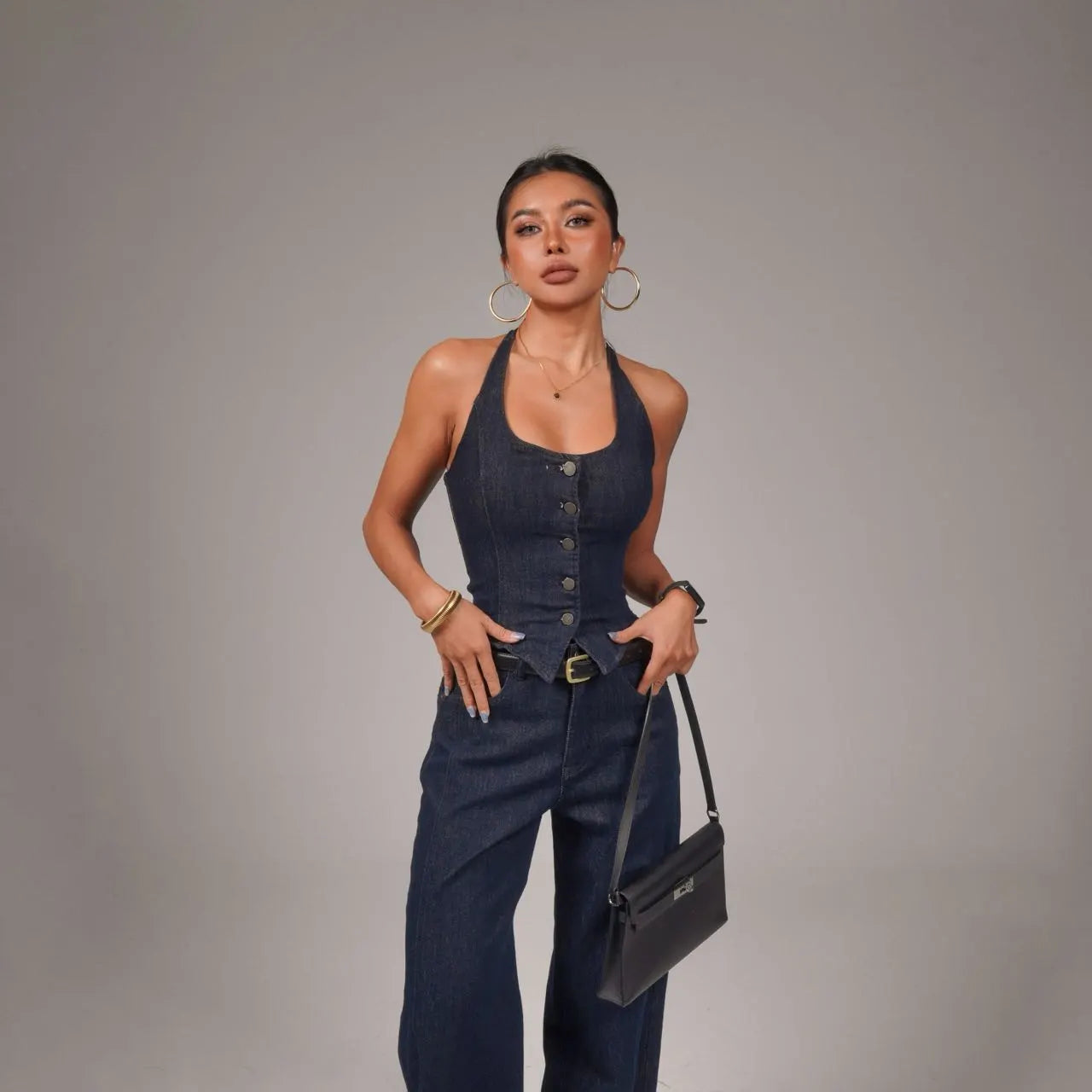 Timeless Canvas Vintage Slim-Fit Jeans