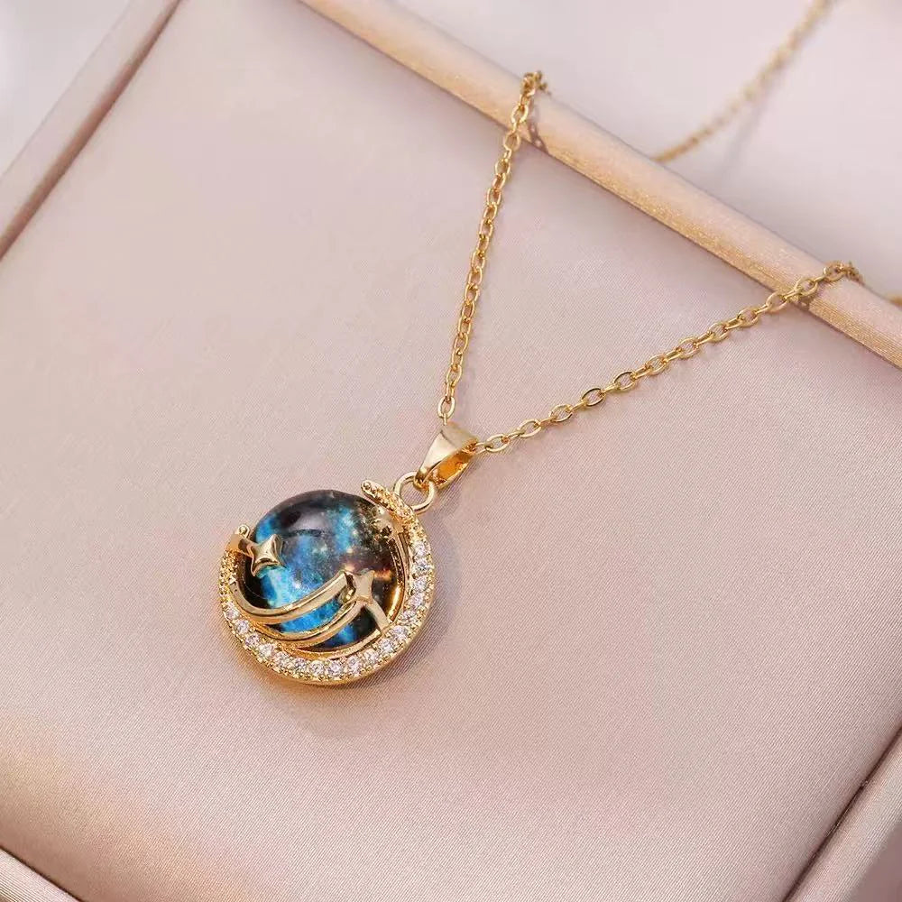 Dream Planet Elegant Gift Necklace