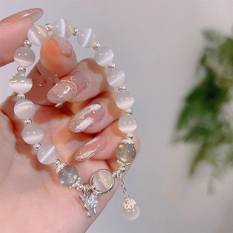 Cat's Eye Stone Bracelet