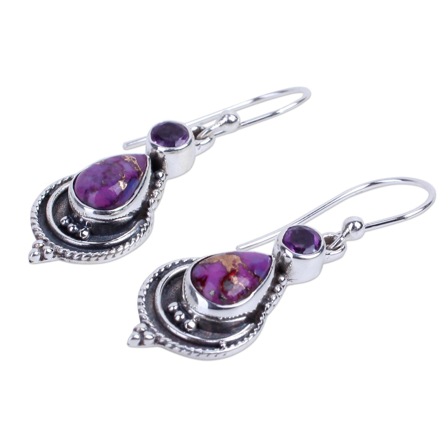 Teardrop Turquoise Earrings