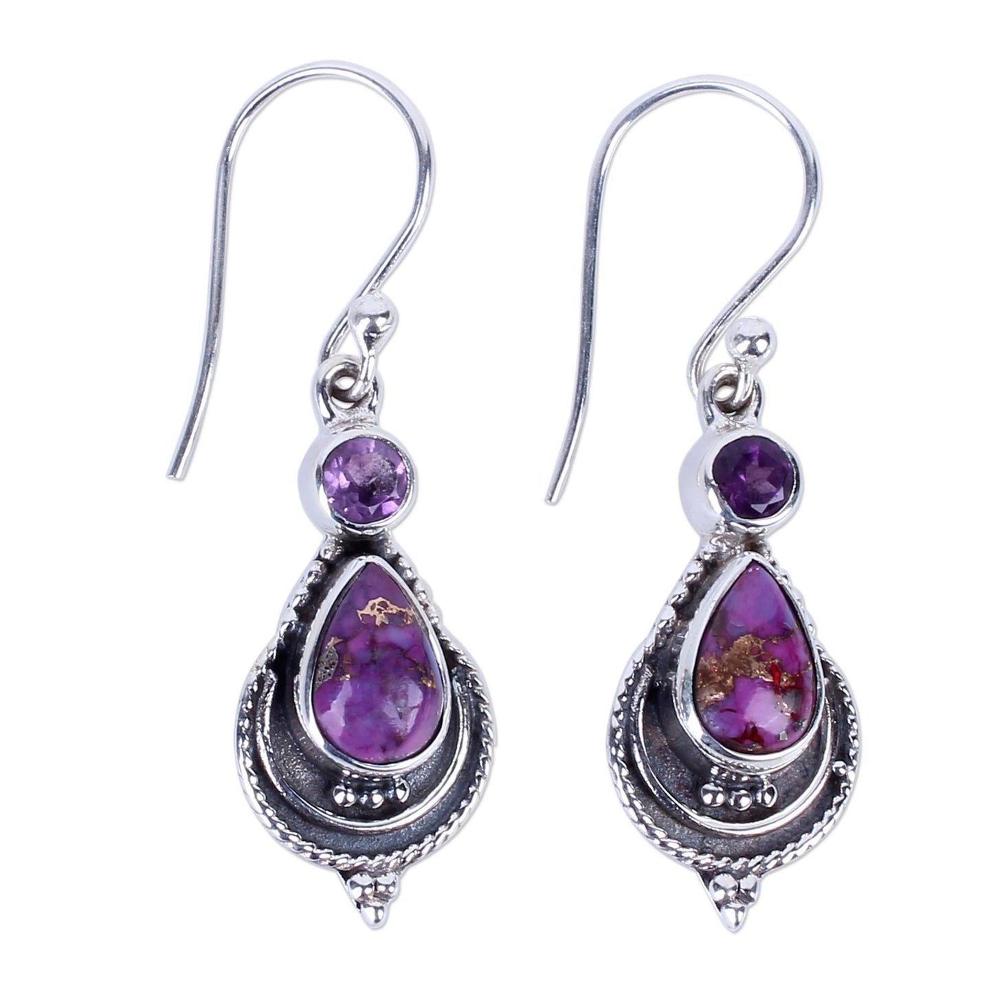 Teardrop Turquoise Earrings