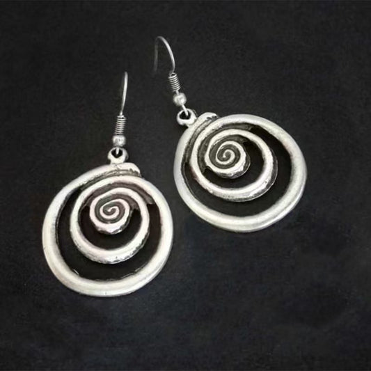 Vintage Circular Earrings