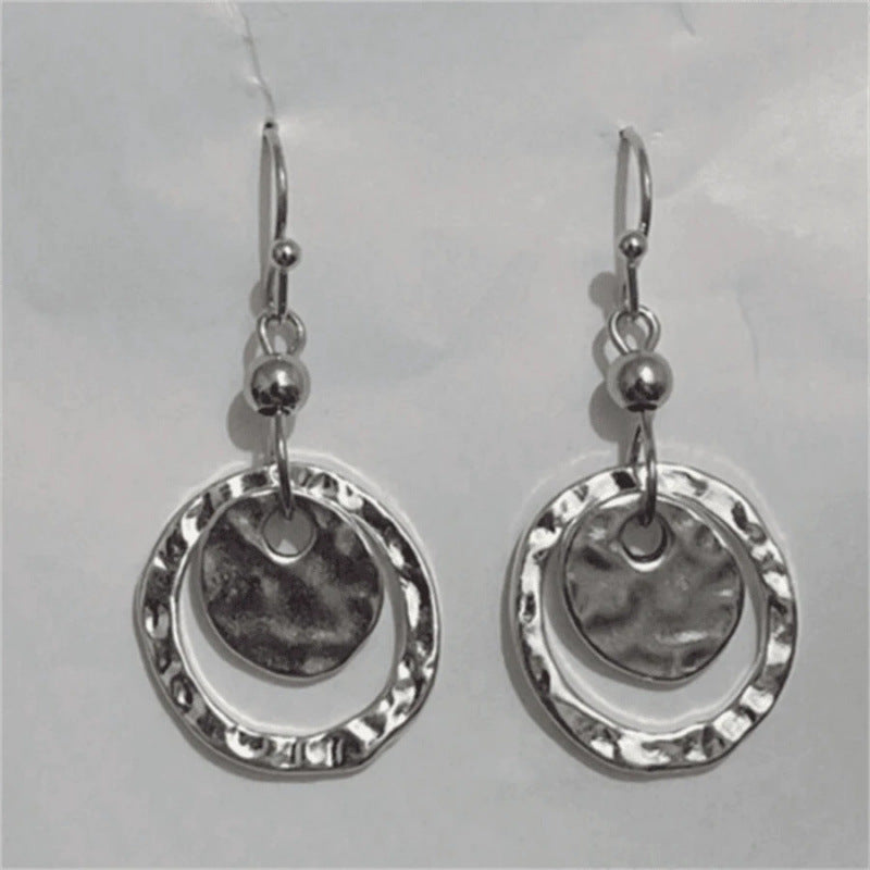 Vintage Gold And Silver Plate Earrings