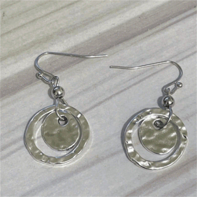 Vintage Gold And Silver Plate Earrings