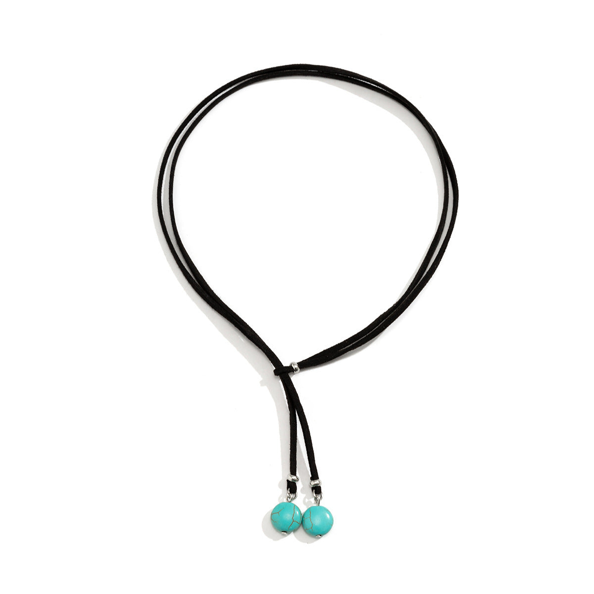 Fashionable Fringe Pendant Turquoise Necklace