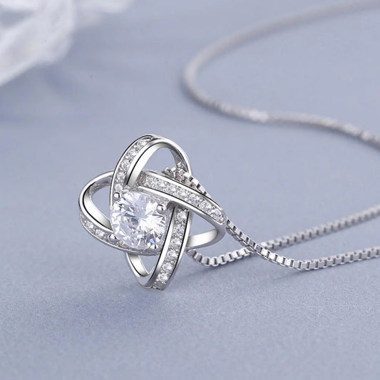 Eternal Love, Boundless Heart Pendant Necklace