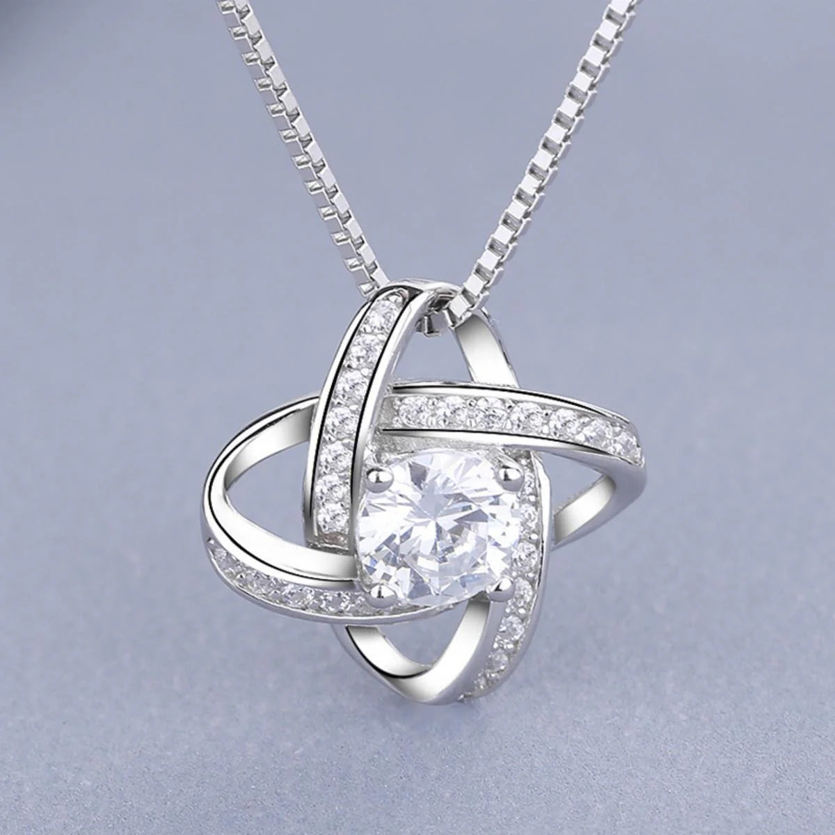 Eternal Love, Boundless Heart Pendant Necklace
