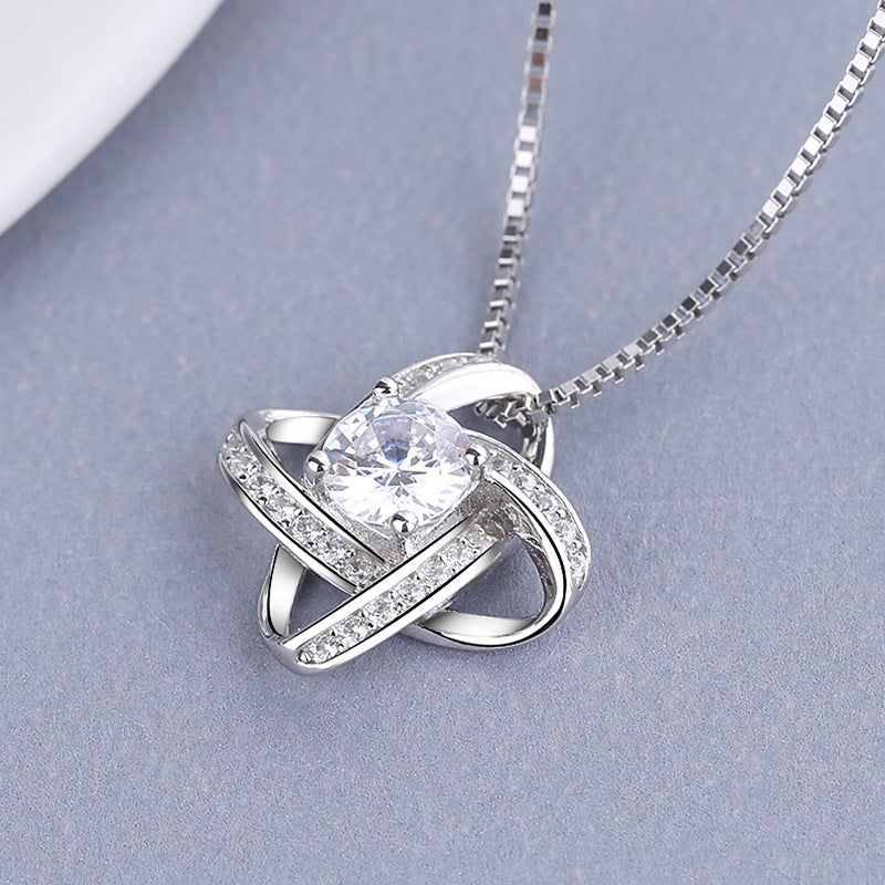 Eternal Love, Boundless Heart Pendant Necklace