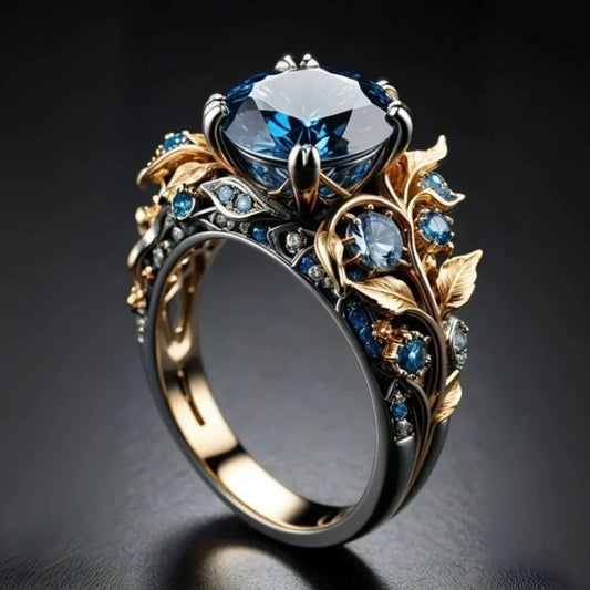 Vintage Fashion Vine Diamond Set Ring