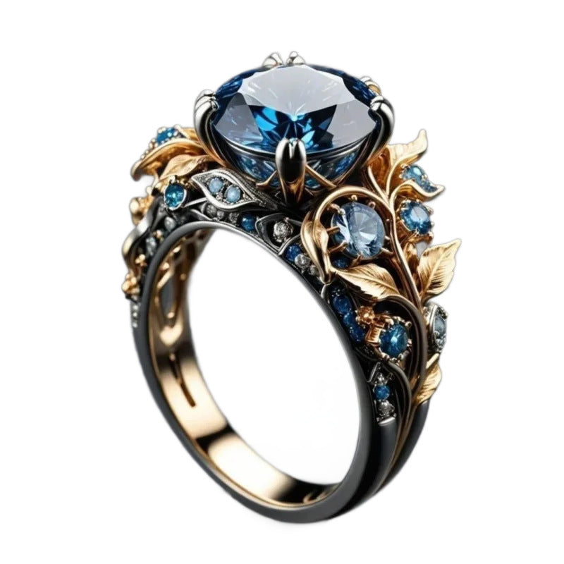 Vintage Fashion Vine Diamond Set Ring