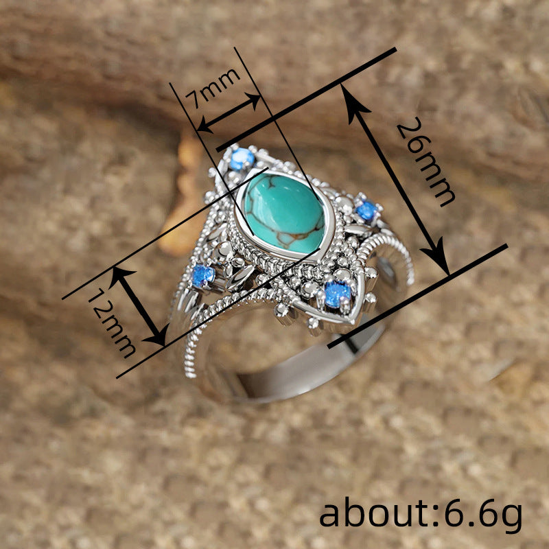Bohemian Style Horse Eye Ring