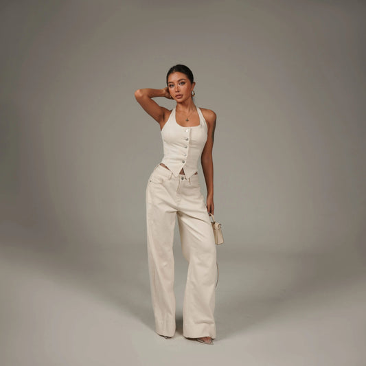 Timeless Canvas Vintage Slim-Fit Jeans