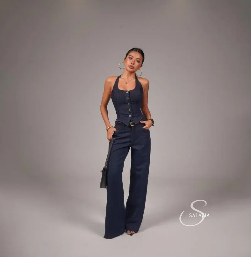 Timeless Canvas Vintage Slim-Fit Jeans