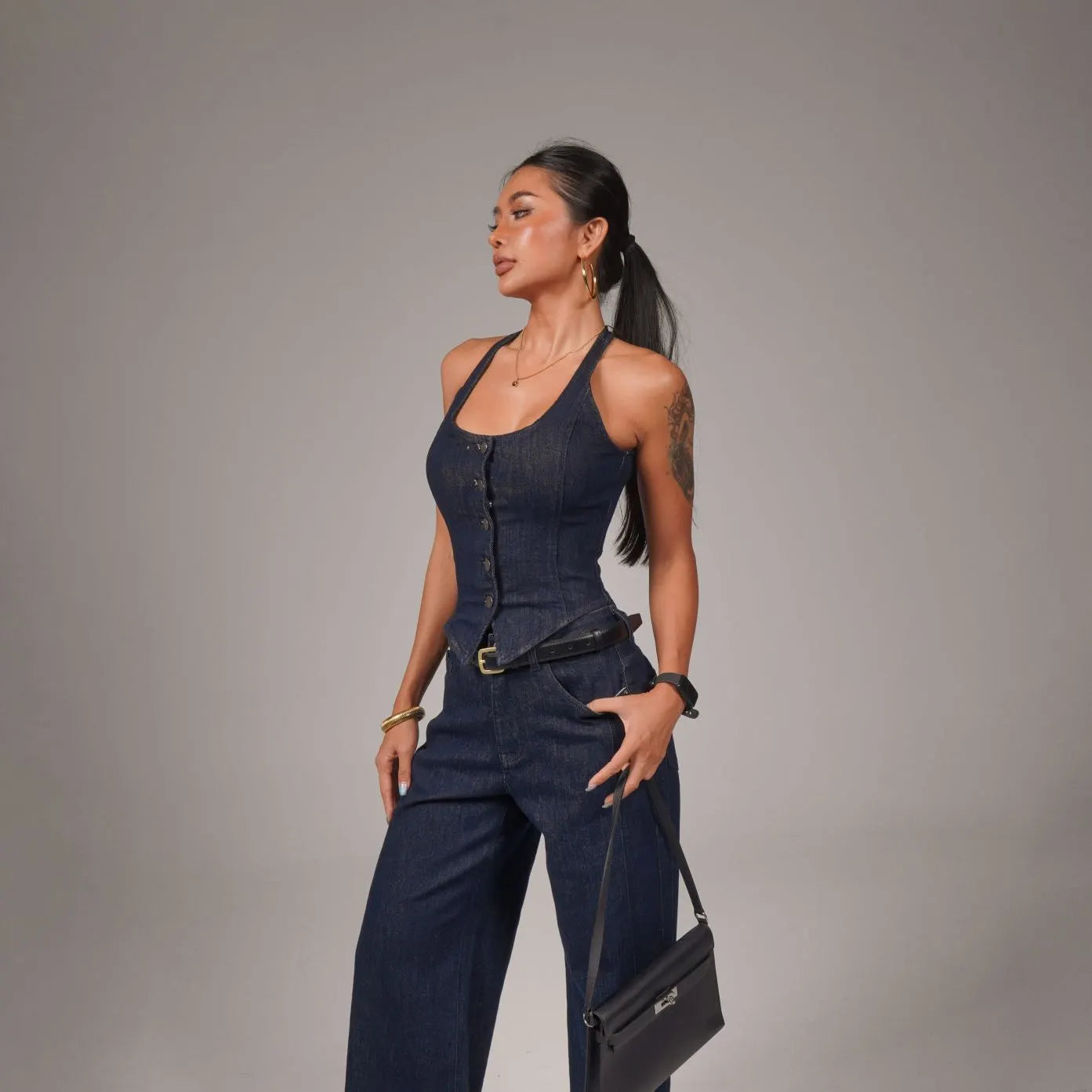 Timeless Canvas Vintage Slim-Fit Jeans